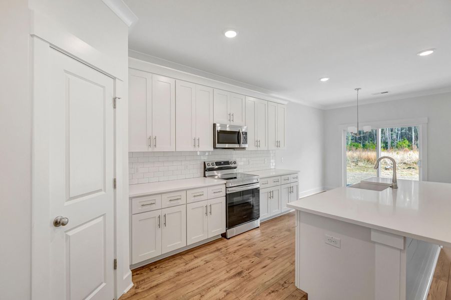 Furnished interior view inside a new home in , Awendaw (Image 6).