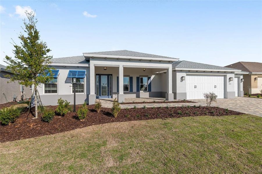 Exterior details and patio area of a home in , Ocala (Image 24).