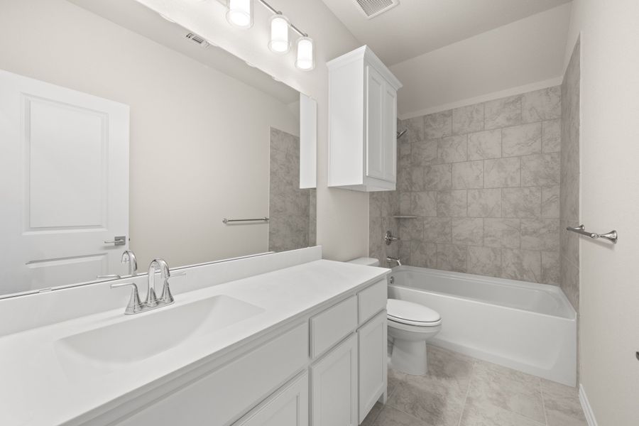 Furnished interior view inside a new home in Summer Crest, Fort Worth (Image 14).