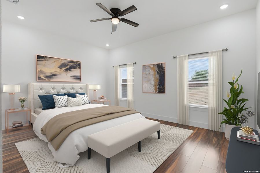 Furnished interior view inside a new home in , Atascosa (Image 15). Furnished interior view inside a new home in , Atascosa (Image 15).