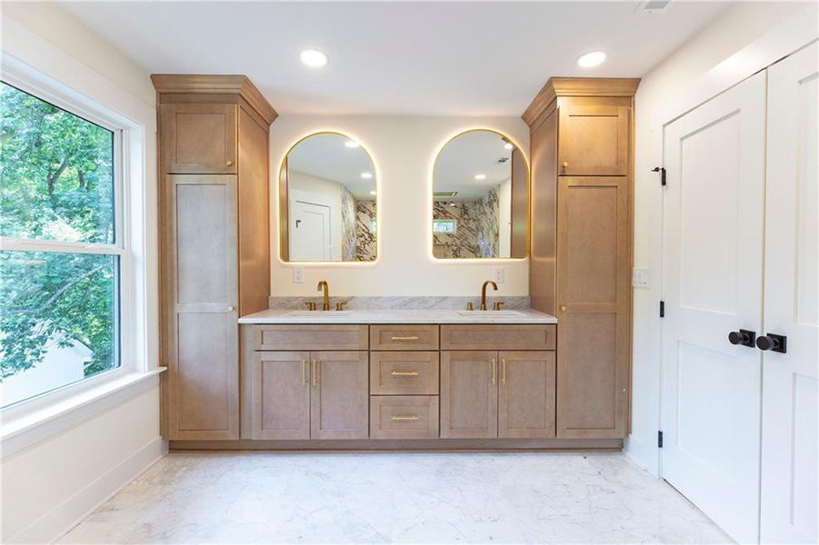 Furnished interior view inside a new home in , Peachtree Corners (Image 12).