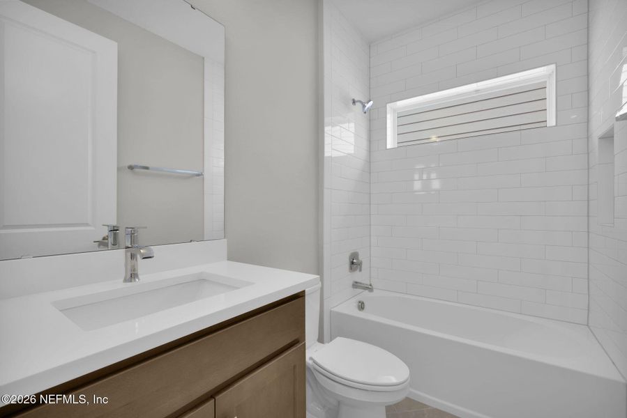 Furnished interior view inside a new home in Seabrook Village at Seabrook, Nocatee (Image 15).