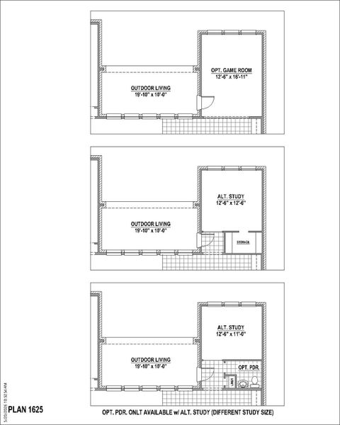 Plan 1625 Options 1 Plan 1625 Options 1