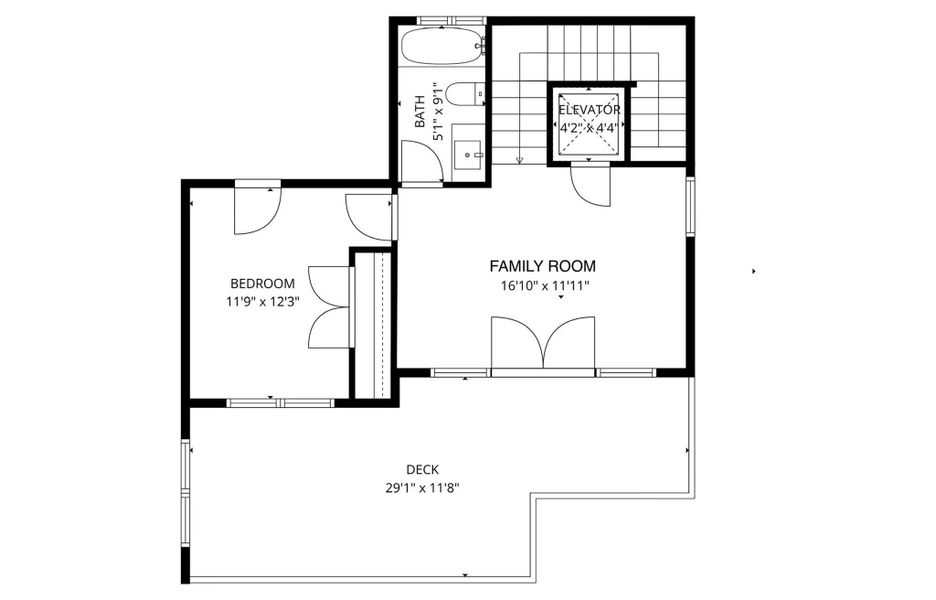 Fourth Floor and Roof top deck. Fourth Floor and Roof top deck.