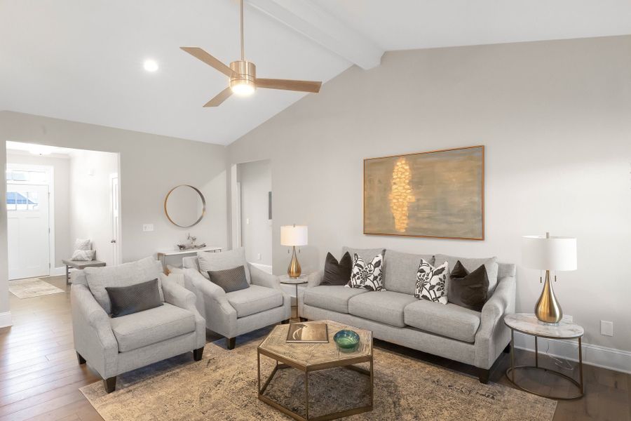 Representative furnished interior of a home built from the Carver by Caviness & Cates Communities in Maggie Way, Wendell (Image 20).