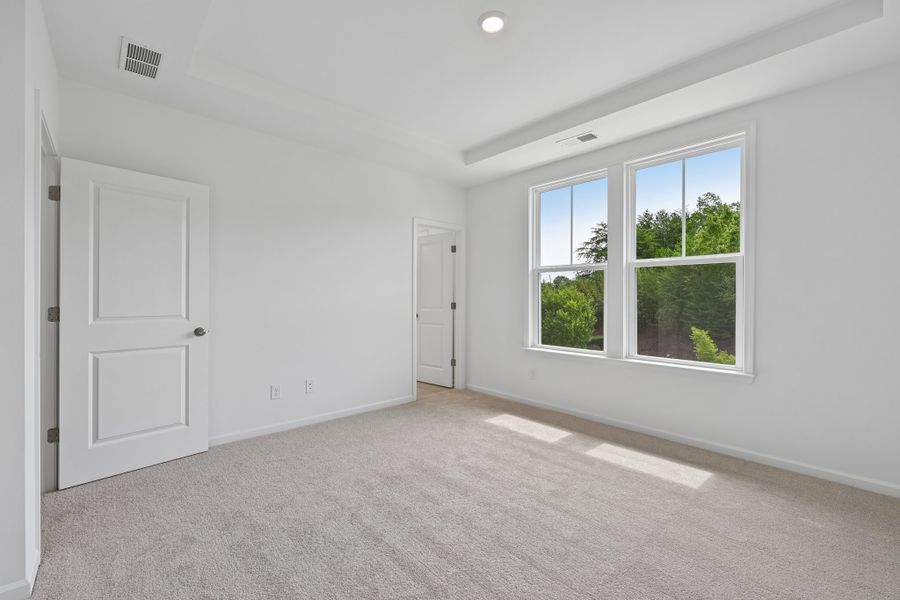 Spacious, unfurnished interior of a new home in Senata at Research Park, Charlotte (Image 17). Spacious, unfurnished interior of a new home in Senata at Research Park, Charlotte (Image 17).
