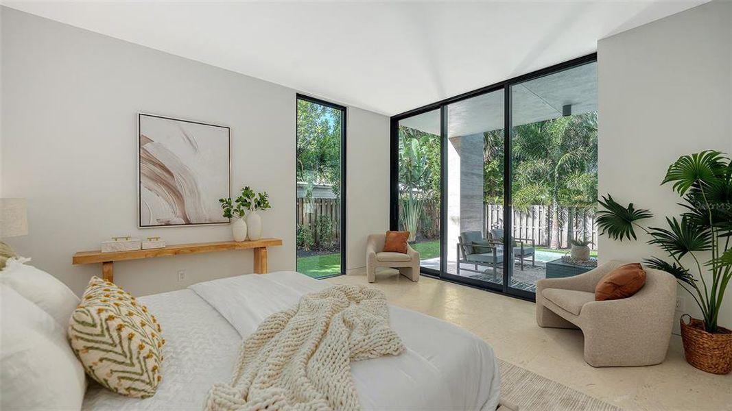 Furnished interior view inside a new home in , Sarasota (Image 57). Furnished interior view inside a new home in , Sarasota (Image 57).