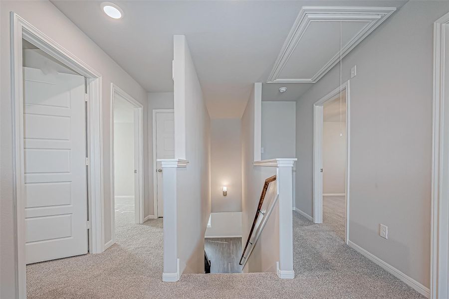 Furnished interior view inside a new home in Mill Creek Trails, Magnolia (Image 15).