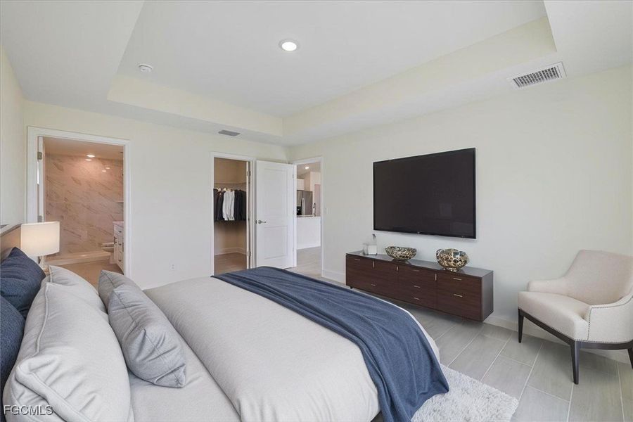 Furnished interior view inside a new home in Cape Coral, Cape Coral (Image 6). Furnished interior view inside a new home in Cape Coral, Cape Coral (Image 6).