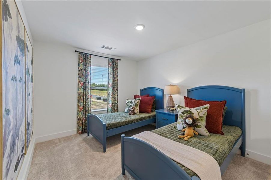 Furnished interior view inside a new home in Tribute, Hoschton (Image 29).