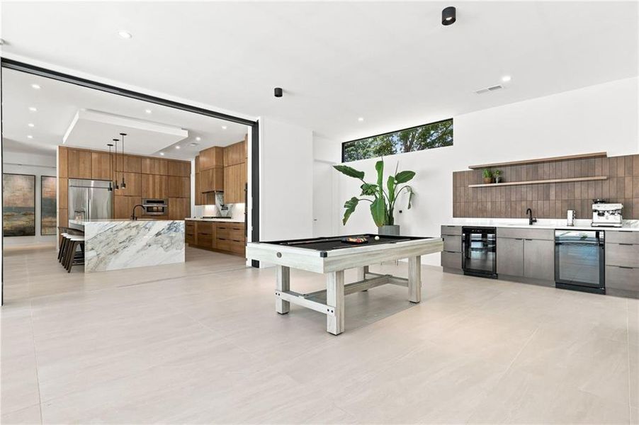 Furnished interior view inside a new home in , Marietta (Image 20).