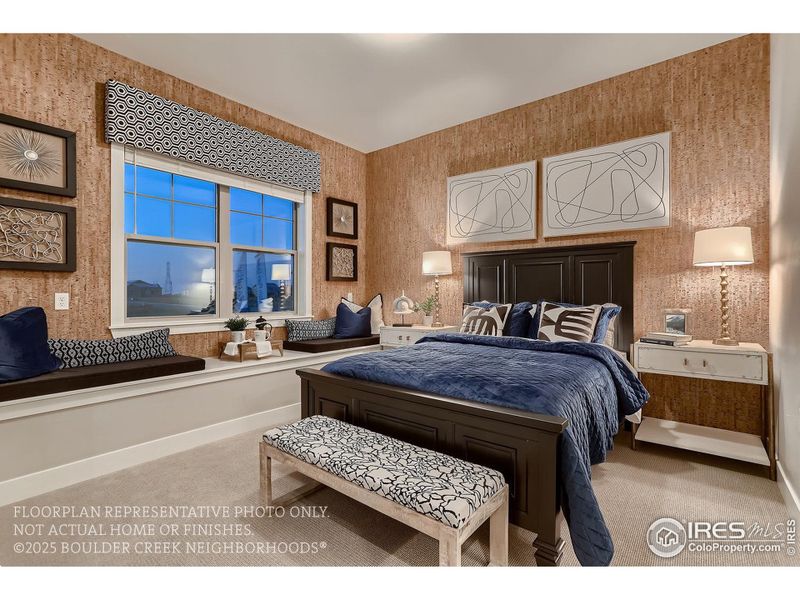 Furnished interior view inside a new home in , Broomfield (Image 15).