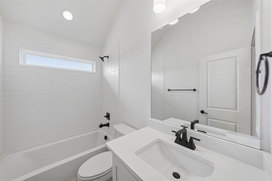 Furnished interior view inside a new home in Hillside Village, Celina (Image 14).