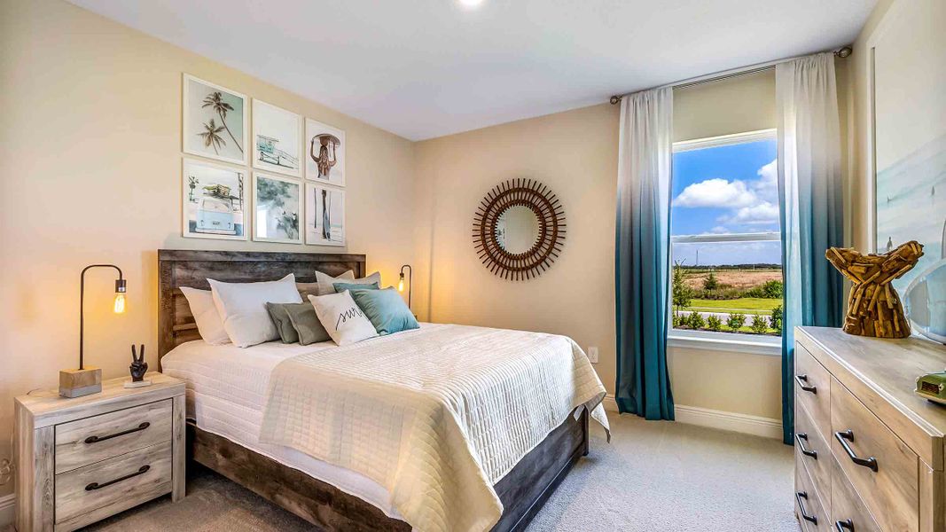 Furnished interior view inside a new home in Solera at Lakewood Ranch, Bradenton (Image 17).