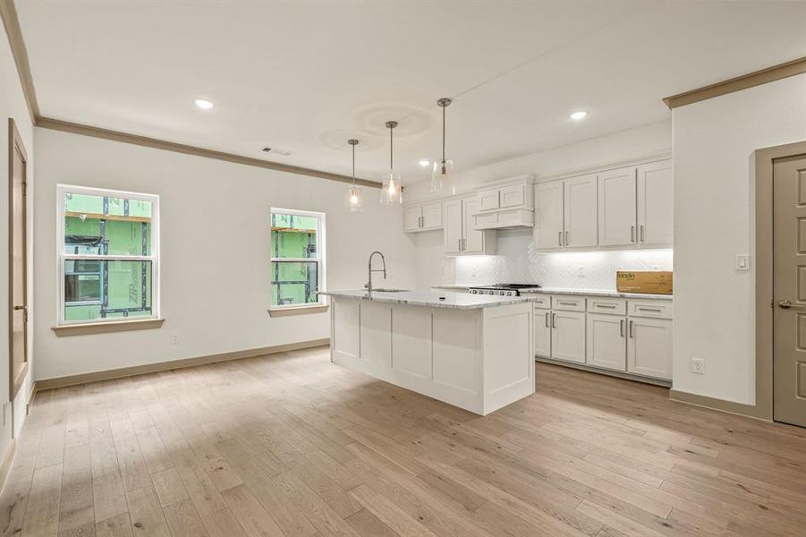 Furnished interior view inside a new home in , Fort Worth (Image 7).