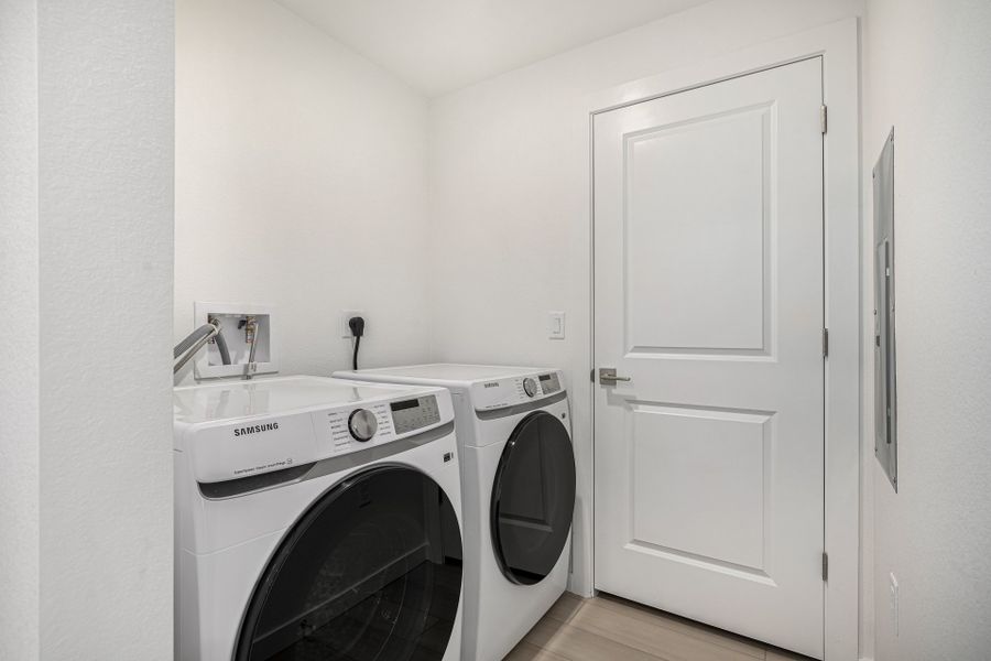 Furnished interior view inside a new home in The Residences at Victory Ridge, Colorado Springs (Image 10). Furnished interior view inside a new home in The Residences at Victory Ridge, Colorado Springs (Image 10).
