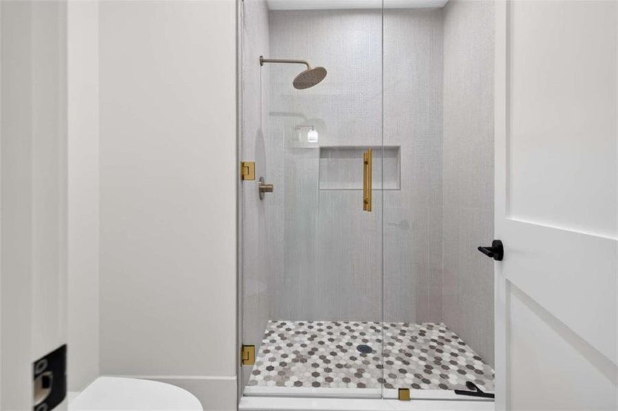 Furnished interior view inside a new home in , Hoschton (Image 16).