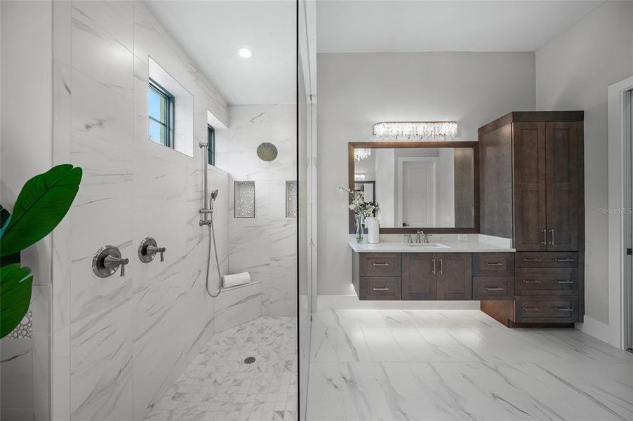 Furnished interior view inside a new home in , Nokomis (Image 58).