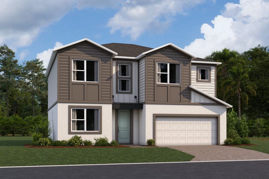 Santa Barbara II Elevation Contemporary Santa Barbara II Elevation Contemporary