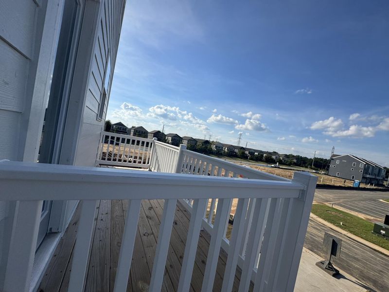 Exterior details and patio area of a home in Bryton Crossing Townhomes, Huntersville (Image 2). Exterior details and patio area of a home in Bryton Crossing Townhomes, Huntersville (Image 2).