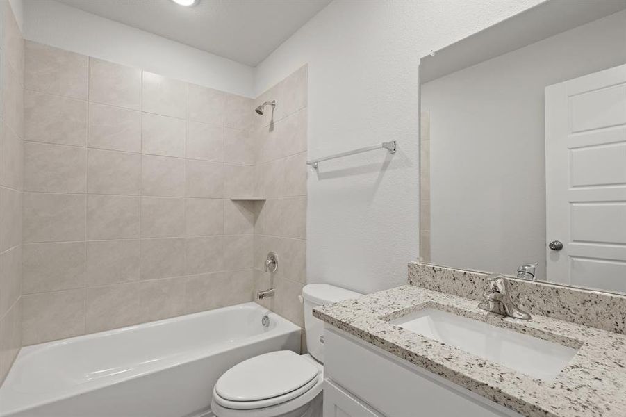 Furnished interior view inside a new home in Rocky Creek Crossing, Fort Worth (Image 4).