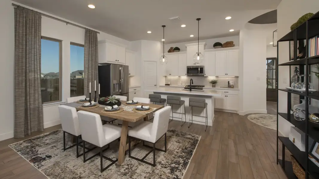 Furnished interior view inside a new home in Woodhavyn, Magnolia (Image 15).
