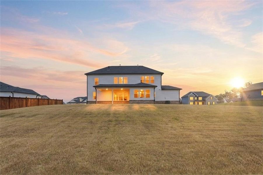 Exterior details and patio area of a home in , McDonough (Image 23).