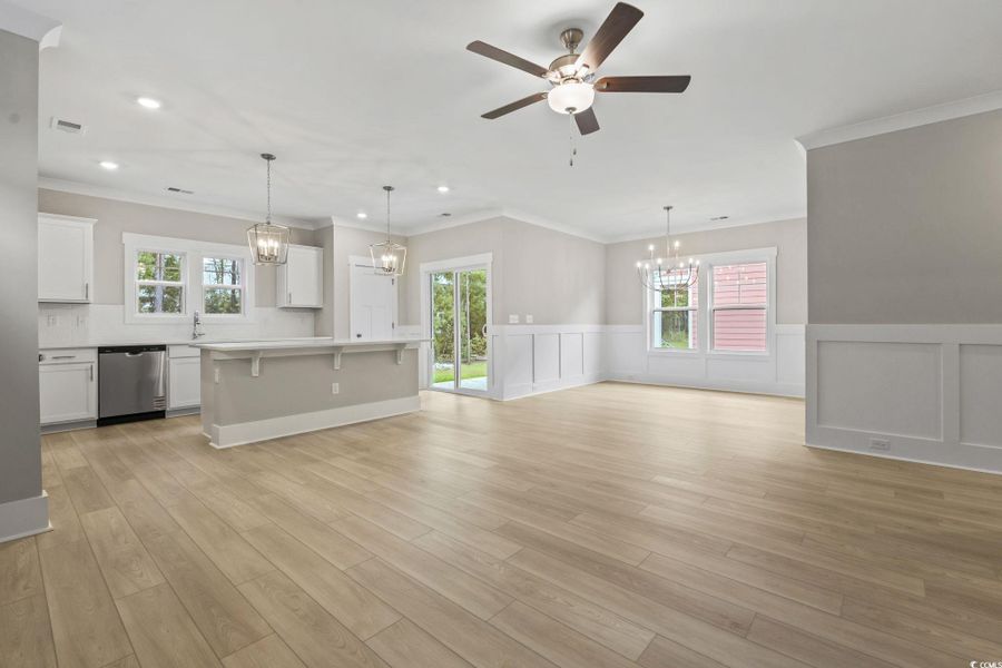 Furnished interior view inside a new home in White Oak Estates, Conway (Image 6).
