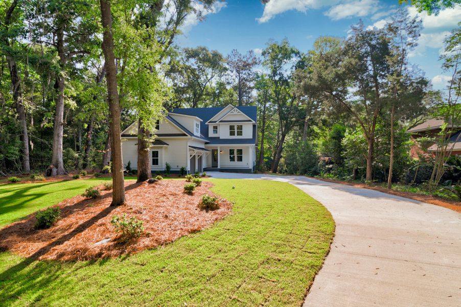 Front exterior of a new home in , Hollywood, SC, highlighting curb appeal (Image 25).