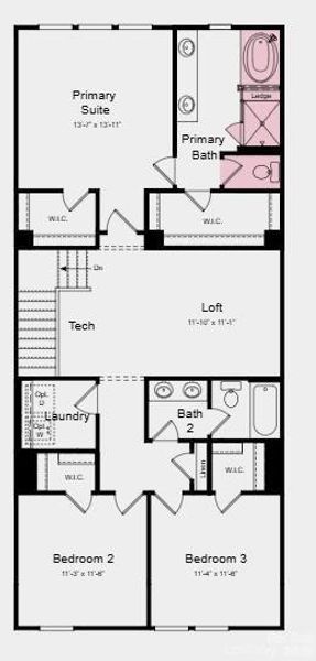 Additional Highlights Include: shower and tub in primary, Revwood on first floor, and white cabinets