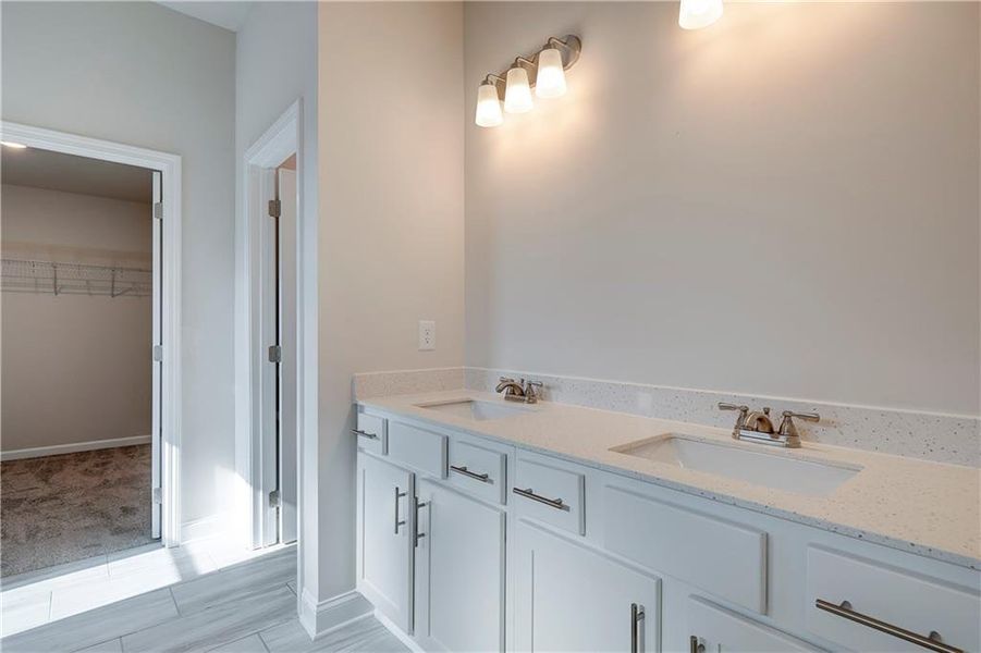 Furnished interior view inside a new home in Enclave at Logan Point, Loganville (Image 4).