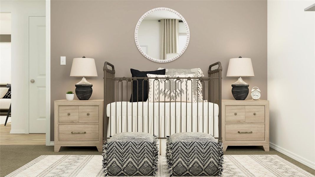 Furnished interior view inside a new home in Woodfield Preserve, Georgetown (Image 6).