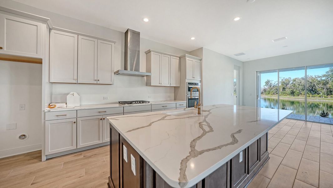 Furnished interior view inside a new home in Wildleaf, Parrish (Image 11).