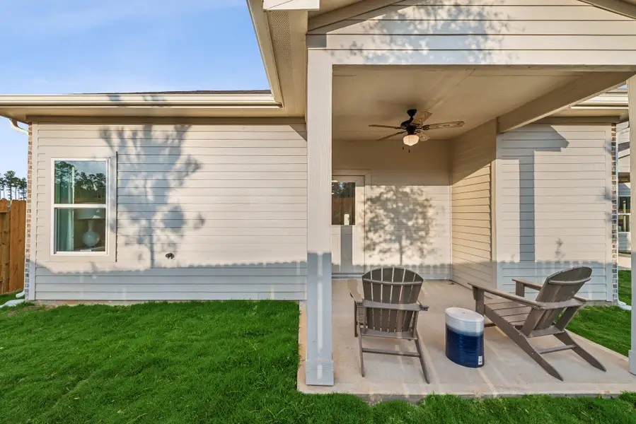 The Mockingbird II- Rear Covered Patio