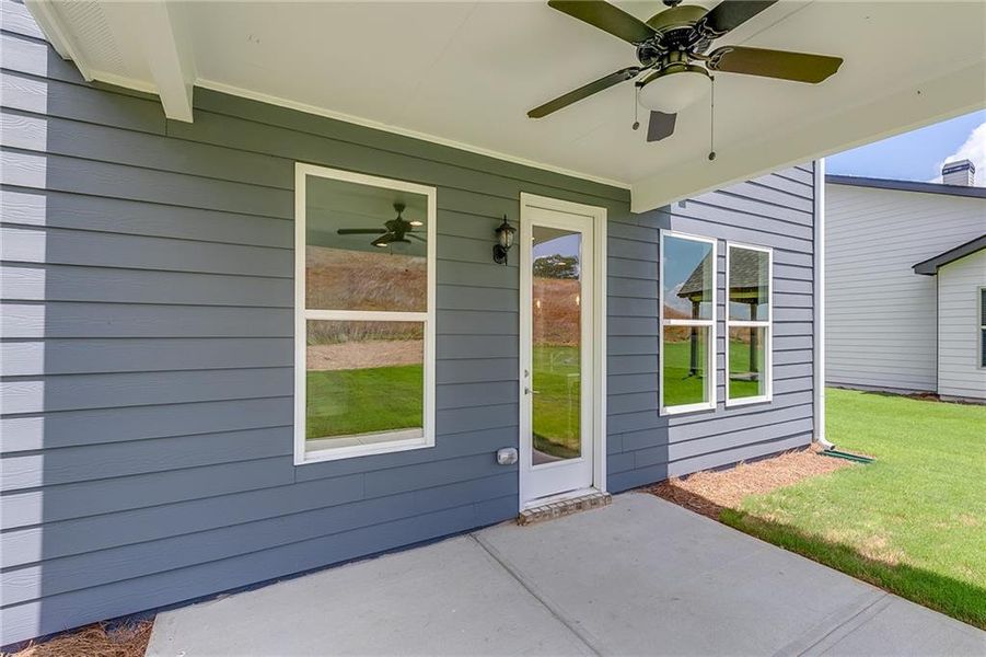 Exterior details and patio area of a home in , Homer (Image 3).