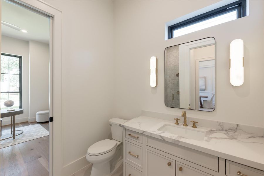 Thoughtfully composed with everyday use in mind offering function, clarity, and is a great add on to this first floor secondary flex space.