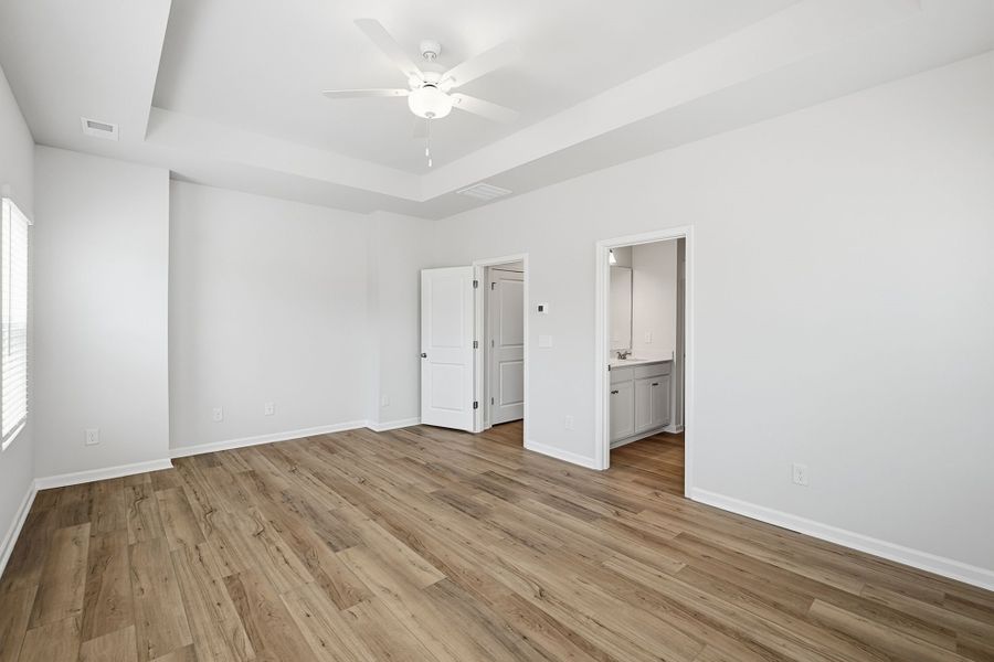 Spacious, unfurnished interior of a new home in Nichols Landing, Charlotte (Image 16). Spacious, unfurnished interior of a new home in Nichols Landing, Charlotte (Image 16).