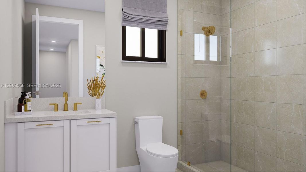 Furnished interior view inside a new home in Parkland Royale, Parkland (Image 13).