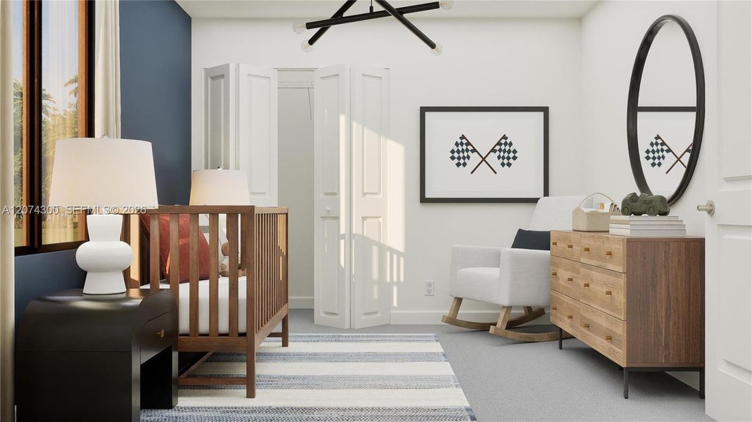 Furnished interior view inside a new home in Solterra, Sunrise (Image 16).