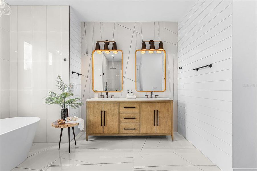 Furnished interior view inside a new home in , Rotonda West (Image 11).