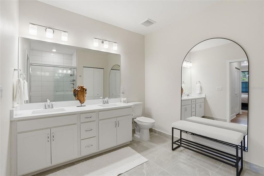 Furnished interior view inside a new home in , Bonita Springs (Image 18).