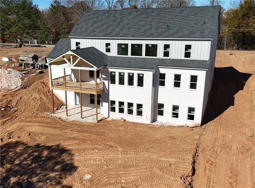 In-progress construction of a new home in , Buford, GA (Image 5). In-progress construction of a new home in , Buford, GA (Image 5).