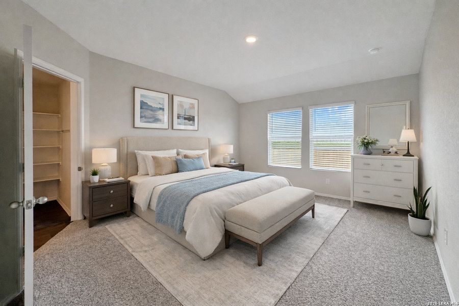 Furnished interior view inside a new home in Saengerhalle Meadows, New Braunfels (Image 6).