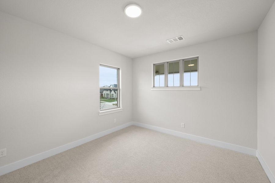 Spacious, unfurnished interior of a new home in Hayes Crossing, Midlothian (Image 23). Spacious, unfurnished interior of a new home in Hayes Crossing, Midlothian (Image 23).