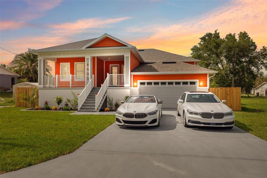 Front exterior of a new home in , Hudson, FL, highlighting curb appeal (Image 30).