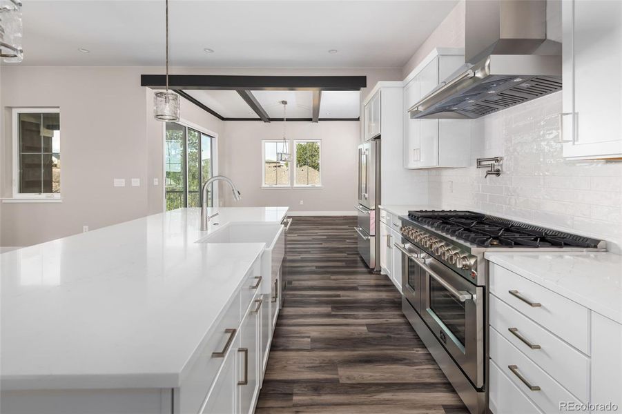 Furnished interior view inside a new home in , Castle Rock (Image 7).