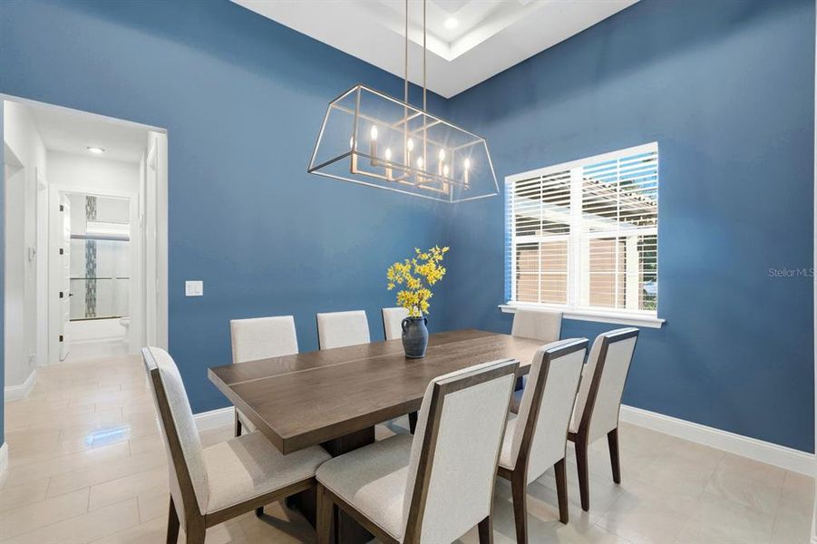 Furnished interior view inside a new home in , Palm Coast (Image 19).