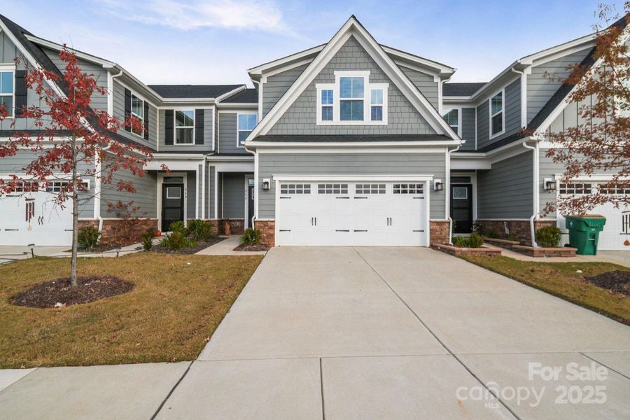 Front exterior of a new home in , Denver, NC, highlighting curb appeal (Image 23).