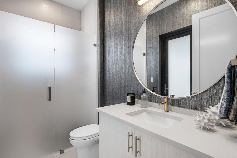 Furnished interior view inside a new home in , Boca Raton (Image 12). Furnished interior view inside a new home in , Boca Raton (Image 12).