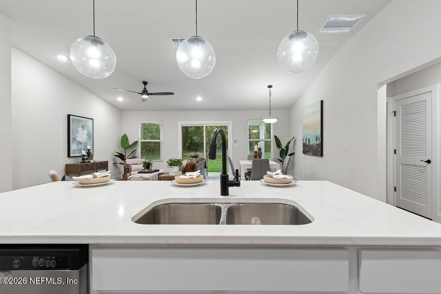 Close-up of interior finishes inside a home in , Jacksonville (Image 22).